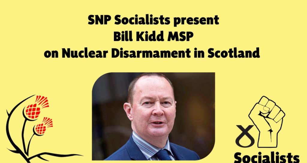 Bill Kidd MSP on Nuclear Non-Proliferation and Disarmament bill kidd 1 scaled