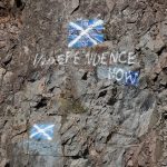 scottish independence graffiti geograph.org.uk 5853540